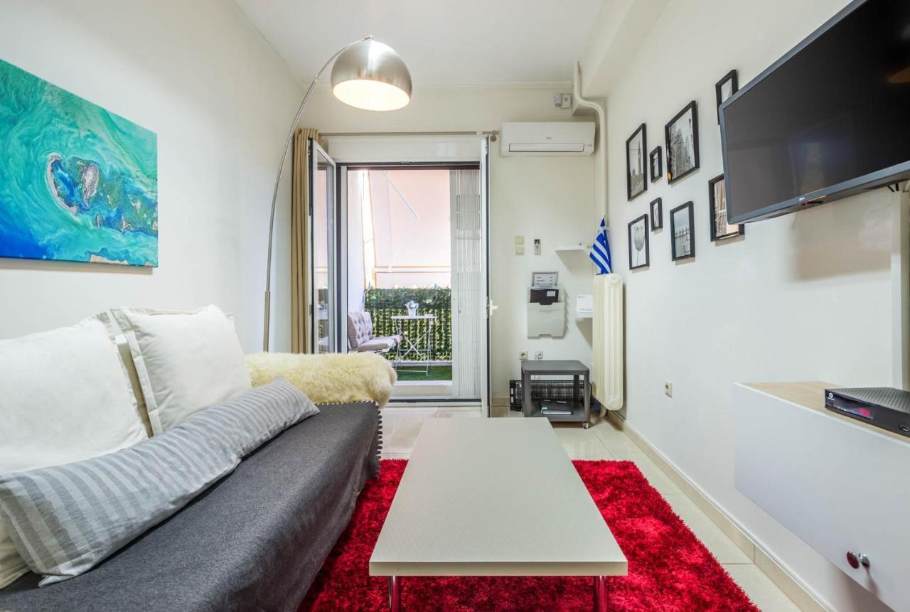 Adorable Flat For 4 Ppl In Kolonaki Appartamento Atene Esterno foto
