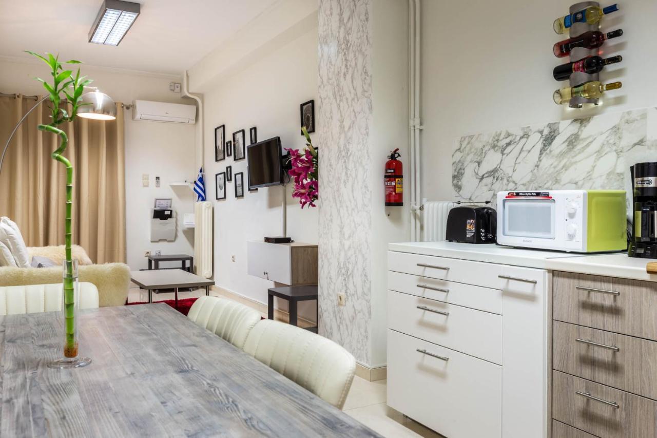 Adorable Flat For 4 Ppl In Kolonaki Appartamento Atene Esterno foto