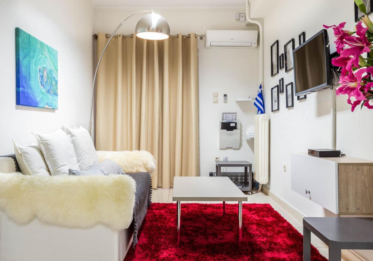 Adorable Flat For 4 Ppl In Kolonaki Appartamento Atene Esterno foto
